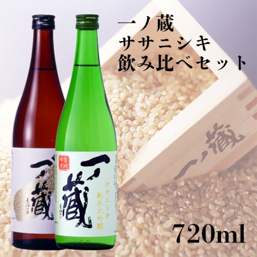 (00216)笙鼓 純米大吟醸と大吟醸 玄昌セット 128765 - 宮城県大崎市