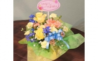 「母の日」に感謝の心を込めて贈る～生花アレンジメント～イエロー系