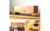 017-002< スピーカー > Ittai　楽器素材でつくる木製の一体型ステレオ
