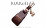 Roughtail leather works＜ レザーチャームキーホルダー＞ダークブラウン【1498041】