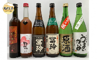 D24-151 鳥取県の美味しい酒　日本酒・梅酒　6本セット