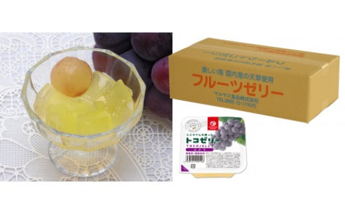 トコゼリーぶどう 24個入り マルヤス食品 129355 - 愛媛県愛南町
