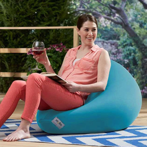 K2366 【スカイ】 Yogibo Zoola Mini (ヨギボー ズーラ ミニ)  1293866 - 茨城県境町