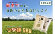 山形県の人気ブランド米　つや姫　白米　5kg（令和5年飯豊町産）