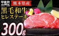 熊本県産黒毛和牛シャトーブリアン・ヒレステーキ300g