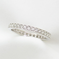 ダイヤモンドフルエタニティリング 0.55ct Pt900(111114)