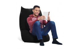 Yogibo Lite Premiumは、ベストセラーYogibo Maxをスリムに整えた細身のソファです。チェア・二人掛けソファなど様々な用途にお使いいただけます。全長約130cmと、少し小ぶりなL