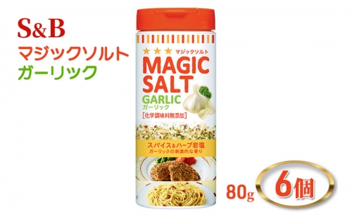 S＆B マジックソルト ガーリック 80g エスビー食品　1セット（6個） 1300494 - 長野県上田市