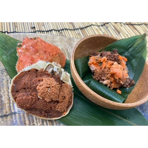 酒市の贅沢セイコガニの子宝盛　3個入
 1300619 - 京都府京丹後市