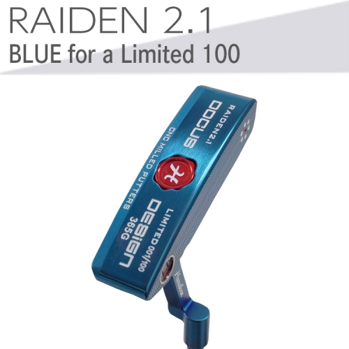 EO59_ゴルフクラブ　RAIDEN 2.1 パター BLUE for a Limited 100 パター スチール装着モデル | ゴルフ DOCUS　※2024年4月下旬以降に順次発送予定 1301177 - 茨城県古河市