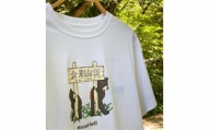 ＜白 M＞大阪府千早赤阪村　金剛山頂 オリジナルデザインTシャツ モンベル (mont-bell)【1454429】