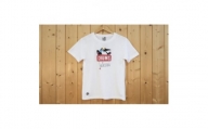 CHUMS HAKUBAオリジナルTシャツ「SKI BOOBY」レディースL/ホワイト2020モデル【1494742】