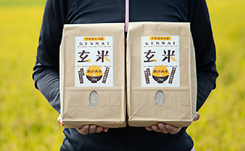 【新米】岡山県奨励品種「 アケボノ 」 2kg×2袋 ( 玄米 食用 ) お米 130853 - 岡山県瀬戸内市