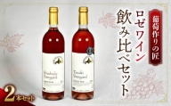 【余市】葡萄作りの匠 ロゼワイン飲み比べセット【北海道ワイン】