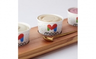 ムーン豆乳アイス詰合せ　６個セット　滋賀県長浜市産こだわり大豆の濃厚豆乳アイスクリーム