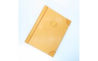 牛ヌメ革 B6 クラシック風手帳カバー(手縫い)【1500517】