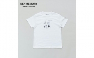 《2》【KEYMEMORY 鎌倉】トラベルイラストTシャツ WHTIE
