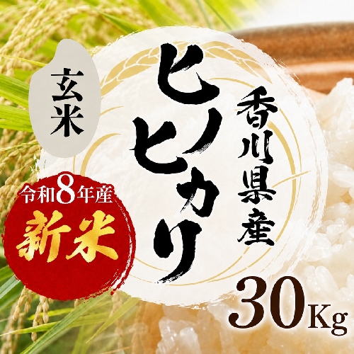 ヒノヒカリ 玄米 30kg 令和8年産 新米 香川県産 ひのひかり 小路農園 お米 玄米ごはん ご飯 おにぎり 主食 奨励品種 小粒 厚み 家族総出 一斉出荷 お弁当 米 甘み 旨み 東かがわ市 46312584◆ 1312814 - 香川県東かがわ市
