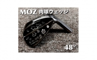 MOZ 肉球ウェッジ  48° コバルトブラック・ミラー仕上げ (フジクラMCI 50 R)【1503326】