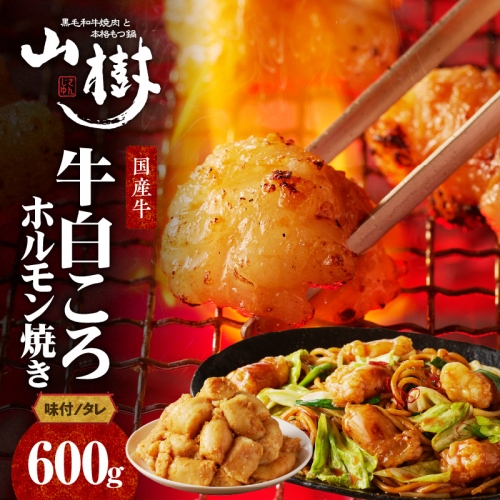 山樹の国産牛白ころホルモン焼き（丸腸）味付　600g[047R26] 1325967 - 愛知県小牧市