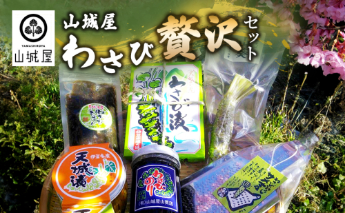 山城屋　わさび贅沢セット 調味料 132661 - 静岡県河津町