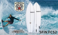 PYZEL SURFBOARDS WHITE TIGER 5FIN FCS2 サーフボード パイゼル サーフィン 藤沢市 江ノ島【Size：5'0、Width：18 3 /4、Thickness：2 1/4、Volume：24.00L】