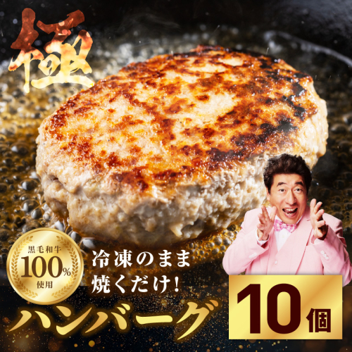 黒毛和牛100％ 極み生ハンバーグ（180g）×10個 CFX0027 1328752 - 大阪府泉佐野市