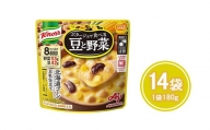 クノール ポタージュで食べる豆と野菜 北海道コーン 180g×14袋　※離島への配送不可