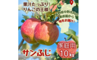 ◆2024年12月中発送◆りんご サンふじ家庭用 10kg【1494948】