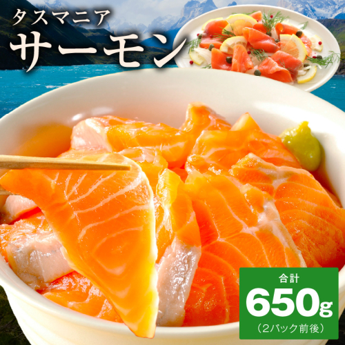 タスマニアサーモン ポーション 650g 【アトランティクサーモン 真空パック 小分け ブロック 訳あり サイズ不揃い 上質 刺身 海鮮丼 サラダ 冷凍 物価高応援】 kgp0005 1334475 - 大阪府泉佐野市