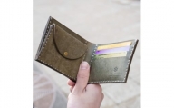 豊岡財布 Haaki Leather 二つ折財布 HLW301 グリージオ（HLW301）