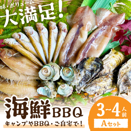 大満足！京丹後・海鮮BBQ　Aセット　5種20品（3～4人前） 1335259 - 京都府京丹後市