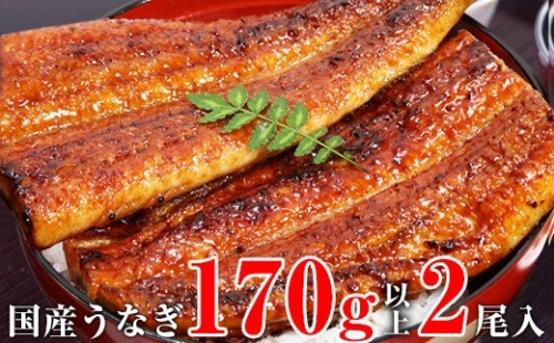 318.【うなぎ屋かわすい】特大サイズ国産うなぎ蒲焼き２本セット