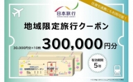 京都府京都市 日本旅行 地域限定旅行クーポン300,000円分