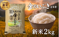 [ 令和8年産 ]新米 金のいぶき(玄米食) 2kg おこめ 玄米 玄米食 コメ ライス ごはん ご飯 国産米 究極 栄養 GABA ビタミン 食べやすい 黄金 健康食 冷めてもおいしい 究極の玄米 玄米食のための玄米 志賀沢米 岩沼産米