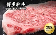 博多和牛サーロインステーキ　250ｇ×1枚 Y10-S