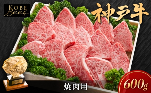 神戸ビーフ KSY3 焼肉用 600g 神戸牛 焼肉 太田家 冷凍 肉 牛肉 小分け 1339422 - 兵庫県加西市