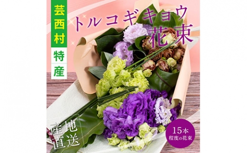 《先行予約》芸西村特産 トルコギキョウ花束（約15本程度の花束） 134052 - 高知県芸西村