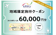日本旅行 地域限定旅行クーポン 60,000円 C-38