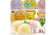 乳蔵北海道アイスクリーム5種セット(計10個)(110130)【1206078】