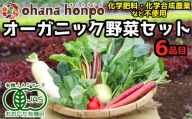 有機JAS認証★ohana本舗厳選オーガニック野菜セット（6品目）