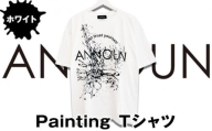No.059 ［ANNOUN］Painting Ｔシャツ ホワイト