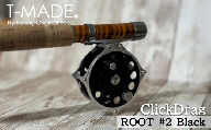 T-MADE ROOT#2 リール ブラック 釣り リール フィッシング 渓流釣り