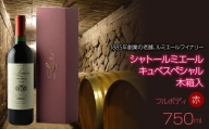 シャトールミエール キュベスペシャル（赤）木箱 750ml 日本ワイン 赤ワイン フルボディ ギフト 贈答 FAM021