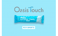 Oasis Touch ウェットタオル 30本入り(スポーツ)