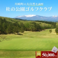 杜の公園ゴルフクラブ　ゴルフ利用券 50,000円分　【04324-0300】