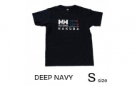 HELLY HANSEN　×　HAKUBA　Tシャツ　ディープネイビー・S(メンズ・レディース兼用)【1513786】