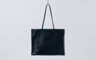 【KENTO HASHIGUCHI】ショッパーバッグ 横 ブラック（shopper bag 横 black）