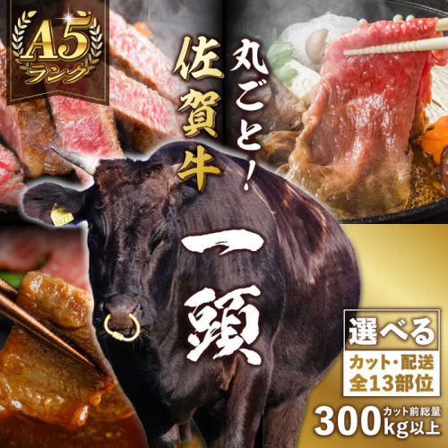 【一頭丸ごとオーダー！】 A5 佐賀牛 一頭食べ尽くしセット 黒毛和牛 オーダーカット 吉野ヶ里町/株式会社MEAT PLUS [FDB066] 1360272 - 佐賀県吉野ヶ里町