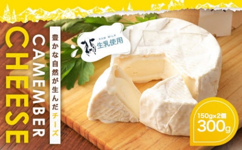 クマンベール 2個セット 300g（150g×2個）カマンベールチーズ 生乳 乳製品 1361606 - 熊本県益城町